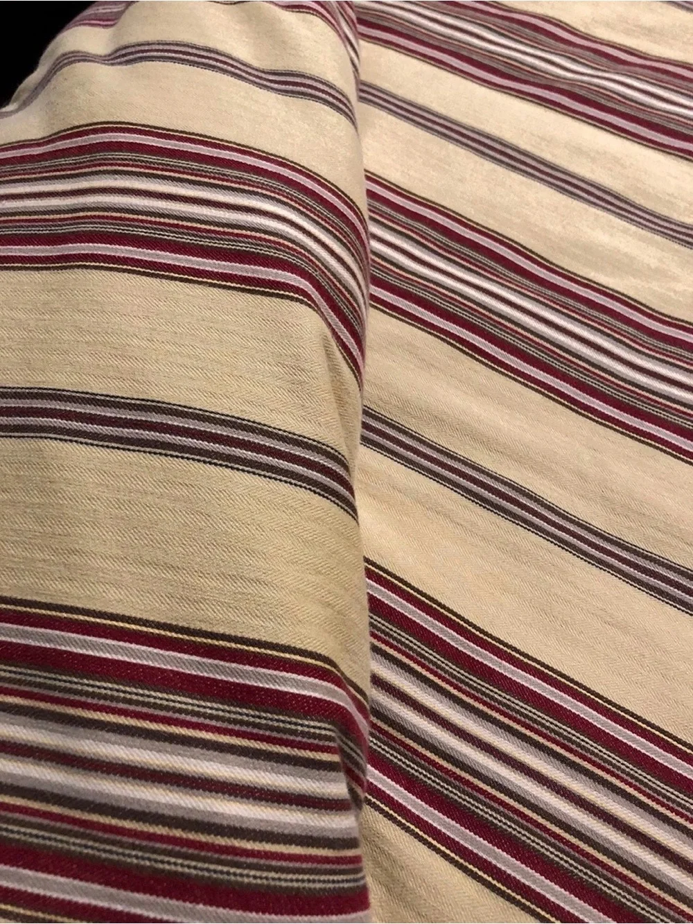 Pottery Barn Montgomery Stripe Duvet and Shams